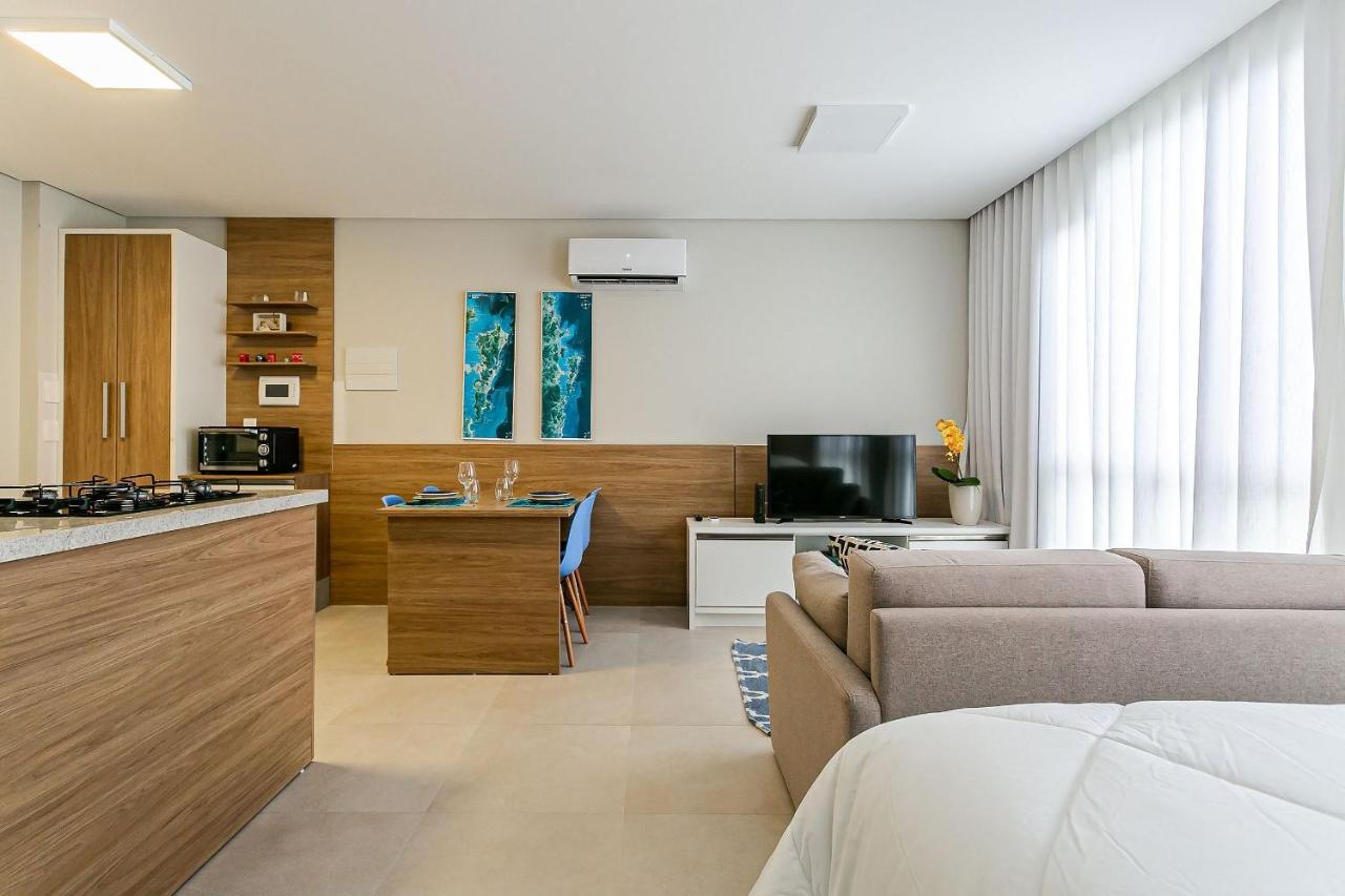 Charmoso Studio Proximo A Praia De Jurere Elu201 Florianópolis Eksteriør bilde